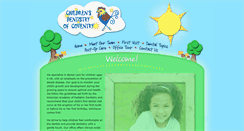 Desktop Screenshot of kidsdentistri.com