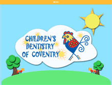 Tablet Screenshot of kidsdentistri.com